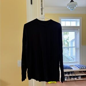 skims long-sleeve boyfriend tee